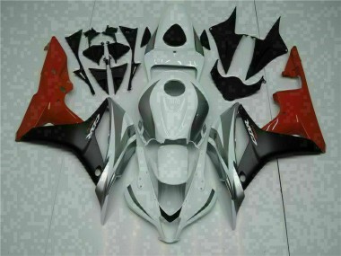 2007-2008 White Black Red Honda CBR600RR Bike Fairings UK Stores