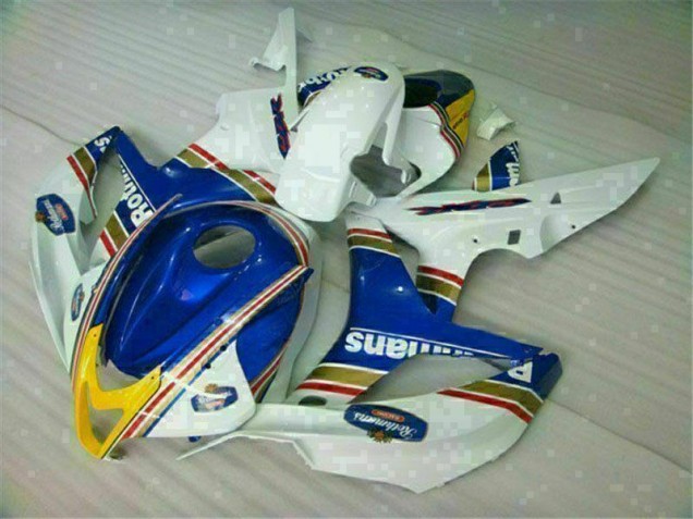 2007-2008 Blue Honda CBR600RR Motorcycle Fairings Kits UK Stores 2007-2008 Blue Honda CBR600RR Motorcycle Fairings Kits UK Stores