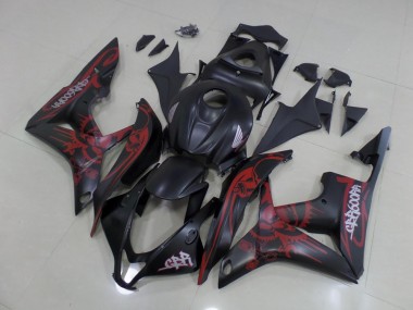 2007-2008 Black Red Honda CBR600RR Motorcycle Bodywork UK Stores