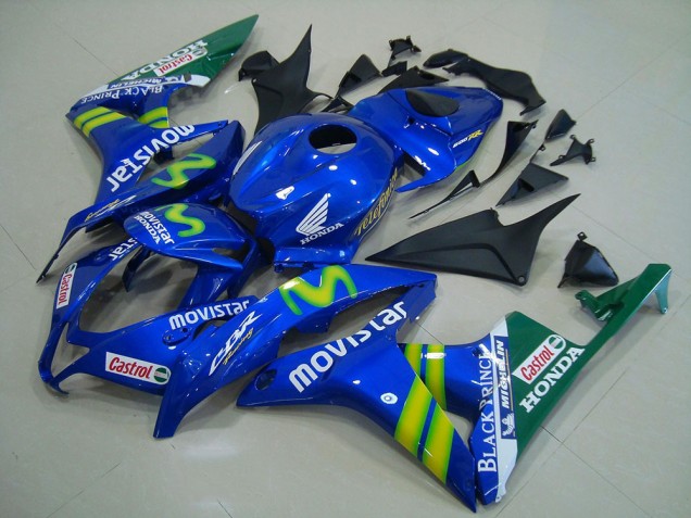 2007-2008 Movistar Honda CBR600RR Motorcylce Fairings UK Stores 2007-2008 Movistar Honda CBR600RR Motorcylce Fairings UK Stores