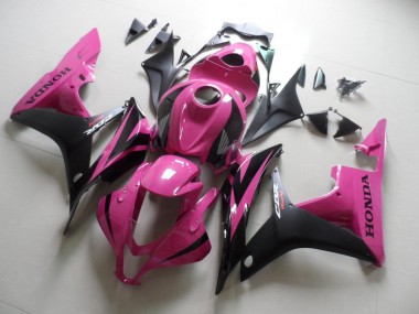 2007-2008 Pink Black Honda CBR600RR Motorbike Fairings UK Stores