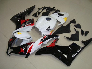 2007-2008 White Black Red Honda CBR600RR Motorbike Fairing UK Stores