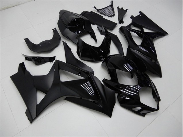 2007-2008 Glossy Matte Black Suzuki GSXR 1000 K7 Replacement Fairings UK Stores 2007-2008 Glossy Matte Black Suzuki GSXR 1000 K7 Replacement Fairings UK Stores
