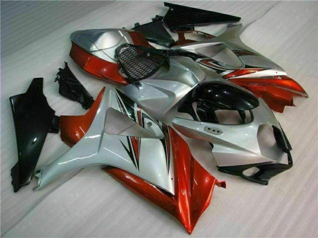 2007-2008 Brown Silver Suzuki GSXR 1000 K7 Motorbike Fairings UK Stores 2007-2008 Brown Silver Suzuki GSXR 1000 K7 Motorbike Fairings UK Stores