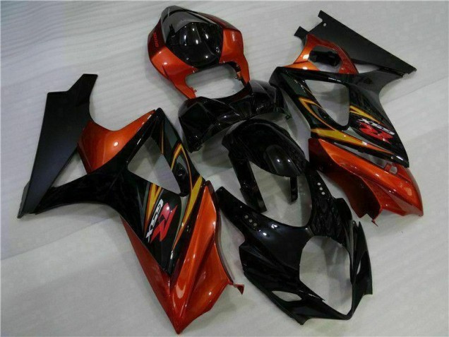 2007-2008 Black Suzuki GSXR 1000 K7 Motorcycle Fairing Kit UK Stores 2007-2008 Black Suzuki GSXR 1000 K7 Motorcycle Fairing Kit UK Stores