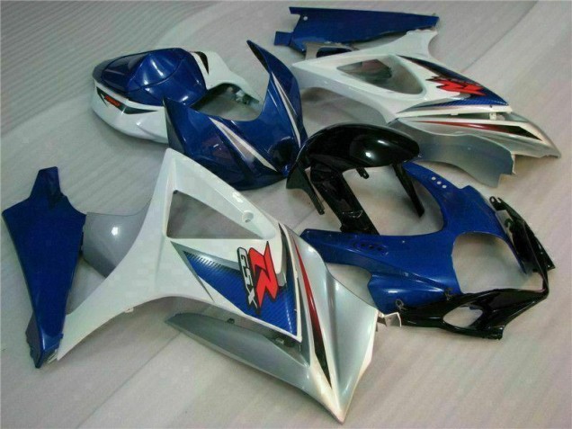 2007-2008 Blue White Suzuki GSXR 1000 K7 Bike Fairings UK Stores 2007-2008 Blue White Suzuki GSXR 1000 K7 Bike Fairings UK Stores