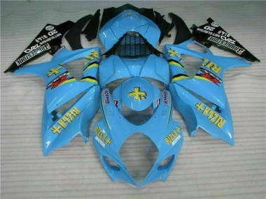 2007-2008 Blue Suzuki GSXR 1000 K7 Motorbike Fairing UK Stores