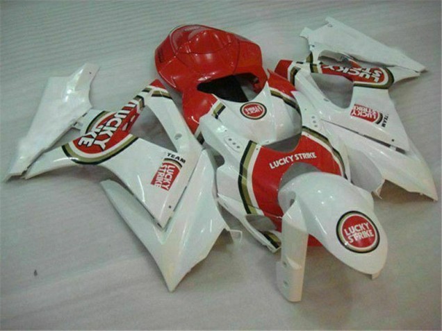 2007-2008 Red White Suzuki GSXR 1000 K7 Motor Bike Fairings UK Stores 2007-2008 Red White Suzuki GSXR 1000 K7 Motor Bike Fairings UK Stores