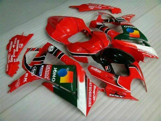 2007-2008 Red Suzuki GSXR 1000 K7 Replacement Motorcycle Fairings UK Stores 2007-2008 Red Suzuki GSXR 1000 K7 Replacement Motorcycle Fairings UK Stores