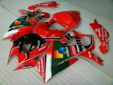 2007-2008 Red Suzuki GSXR 1000 K7 Replacement Motorcycle Fairings UK Stores