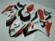 2007-2008 Red White Suzuki GSXR 1000 K7 Motorcycle Bodywork UK Stores 2007-2008 Red White Suzuki GSXR 1000 K7 Motorcycle Bodywork UK Stores