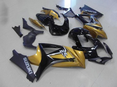 2007-2008 Gold Black Suzuki GSXR 1000 K7 Replacement Fairings UK Stores