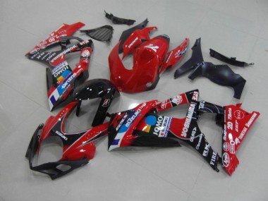 2007-2008 Red Suzuki GSXR 1000 K7 Motorcycle Fairing UK Stores