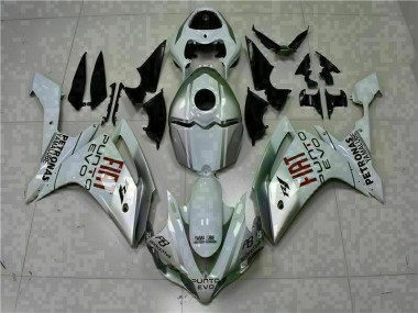 2007-2008 White Yamaha YZF R1 Motorcycle Fairings Kits UK Stores