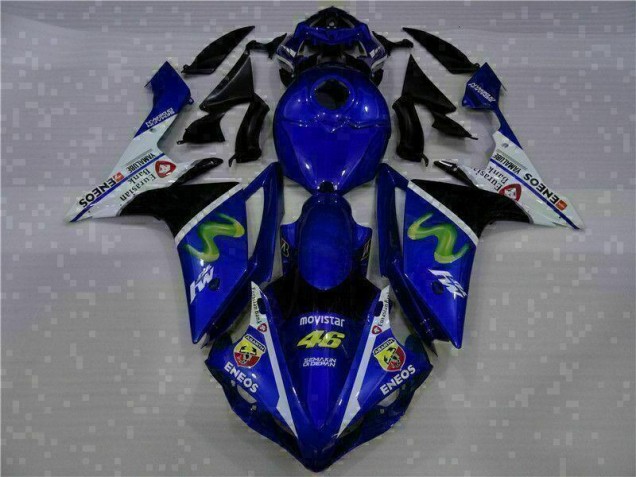 2007-2008 Blue Yamaha YZF R1 Motorcyle Fairings UK Stores 2007-2008 Blue Yamaha YZF R1 Motorcyle Fairings UK Stores
