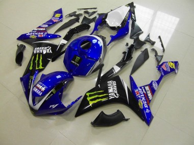 2007-2008 Blue Monster Yamaha YZF R1 Motorcylce Fairings UK Stores