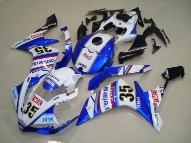2007-2008 Blue Stickers Yamaha YZF R1 Motorcycle Fairings UK Stores