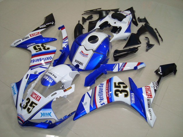 2007-2008 Blue Stickers Yamaha YZF R1 Motorcycle Fairings UK Stores 2007-2008 Blue Stickers Yamaha YZF R1 Motorcycle Fairings UK Stores