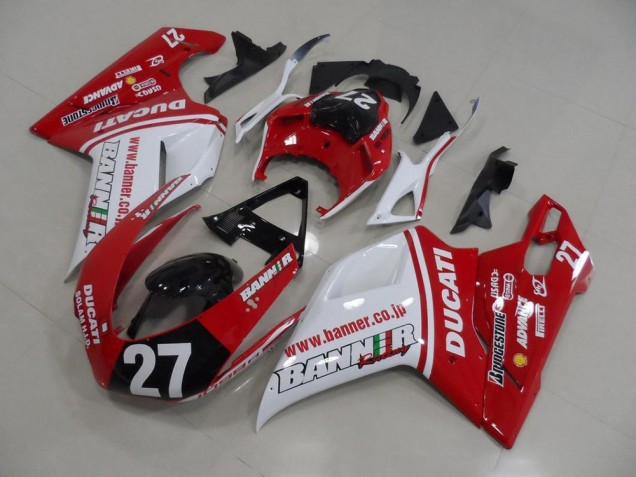 2007-2014 Banner 27 Ducati 848 1098 1198 Motorcycle Fairings Kits UK Stores 2007-2014 Banner 27 Ducati 848 1098 1198 Motorcycle Fairings Kits UK Stores