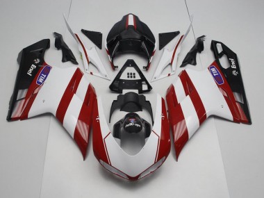 2007-2014 Generali with No Logo Ducati 848 1098 1198 Motorcycle Fairings Kits UK Stores