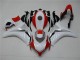 2008-2011 White Red Honda CBR1000RR Motorcylce Fairings UK Stores 2008-2011 White Red Honda CBR1000RR Motorcylce Fairings UK Stores