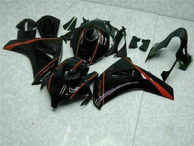 2008-2011 Black Honda CBR1000RR Motorbike Fairing Kits UK Stores 2008-2011 Black Honda CBR1000RR Motorbike Fairing Kits UK Stores