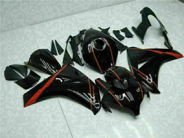 2008-2011 Black Honda CBR1000RR Motorbike Fairing Kits UK Stores 2008-2011 Black Honda CBR1000RR Motorbike Fairing Kits UK Stores