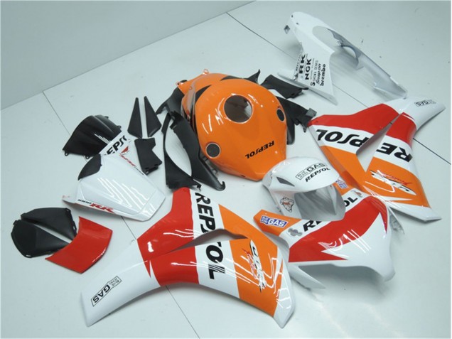 2008-2011 Orange White Red Repsol Honda CBR1000RR Motorcycle Fairing Kits UK Stores 2008-2011 Orange White Red Repsol Honda CBR1000RR Motorcycle Fairing Kits UK Stores