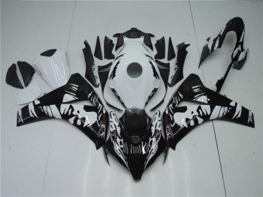 2008-2011 Black White Honda CBR1000RR Motorbike Fairing UK Stores