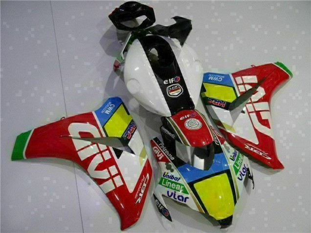 2008-2011 Red White Honda CBR1000RR Bike Fairing UK Stores 2008-2011 Red White Honda CBR1000RR Bike Fairing UK Stores