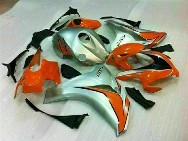 2008-2011 Silver Orange Honda CBR1000RR Bike Fairings UK Stores 2008-2011 Silver Orange Honda CBR1000RR Bike Fairings UK Stores