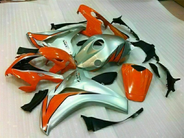 2008-2011 Silver Orange Honda CBR1000RR Bike Fairings UK Stores 2008-2011 Silver Orange Honda CBR1000RR Bike Fairings UK Stores
