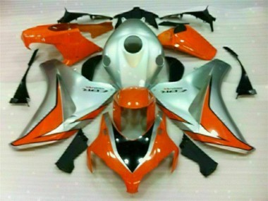 2008-2011 Silver Orange Honda CBR1000RR Bike Fairings UK Stores
