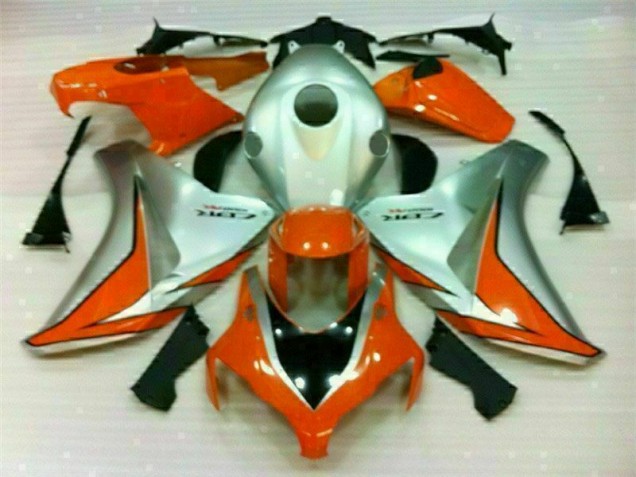 2008-2011 Silver Orange Honda CBR1000RR Bike Fairings UK Stores 2008-2011 Silver Orange Honda CBR1000RR Bike Fairings UK Stores