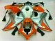 2008-2011 Silver Orange Honda CBR1000RR Bike Fairings UK Stores 2008-2011 Silver Orange Honda CBR1000RR Bike Fairings UK Stores
