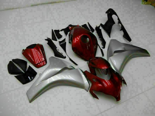 2008-2011 Red Silver Honda CBR1000RR Replacement Motorcycle Fairings UK Stores 2008-2011 Red Silver Honda CBR1000RR Replacement Motorcycle Fairings UK Stores