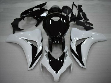 2008-2011 White Black Honda CBR1000RR Motorbike Fairing Kits UK Stores
