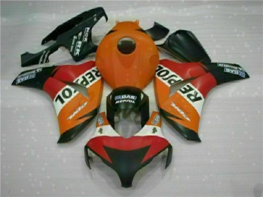 2008-2011 Orange Repsol Honda CBR1000RR Replacement Fairings UK Stores