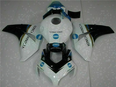 2008-2011 White Honda CBR1000RR Motorcycle Fairings Kit UK Stores