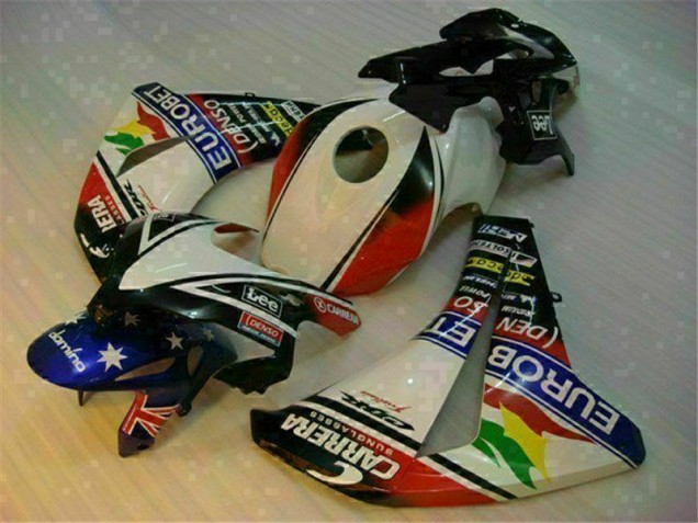 2008-2011 White Blue Honda CBR1000RR Motorcycle Fairing UK Stores 2008-2011 White Blue Honda CBR1000RR Motorcycle Fairing UK Stores