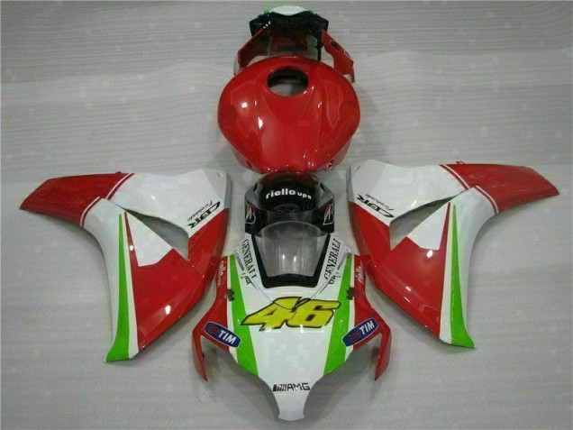 2008-2011 Red White Honda CBR1000RR Bike Fairings UK Stores 2008-2011 Red White Honda CBR1000RR Bike Fairings UK Stores