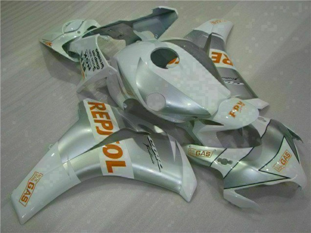 2008-2011 Silver Honda CBR1000RR Motorbike Fairing UK Stores 2008-2011 Silver Honda CBR1000RR Motorbike Fairing UK Stores