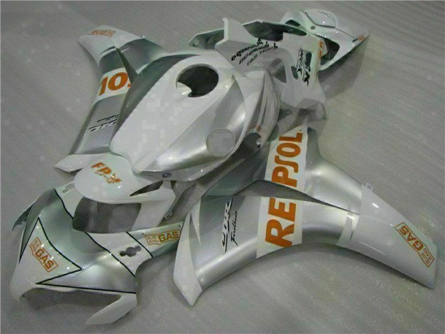 2008-2011 Silver Honda CBR1000RR Motorbike Fairing UK Stores 2008-2011 Silver Honda CBR1000RR Motorbike Fairing UK Stores