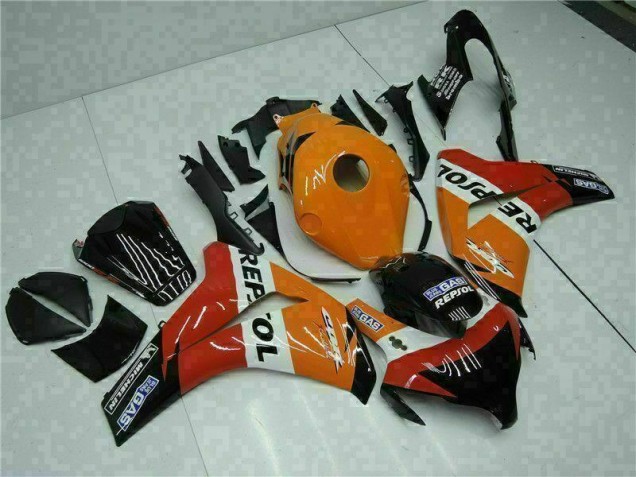 2008-2011 Orange Repsol Honda CBR1000RR Bike Fairing Kit UK Stores 2008-2011 Orange Repsol Honda CBR1000RR Bike Fairing Kit UK Stores