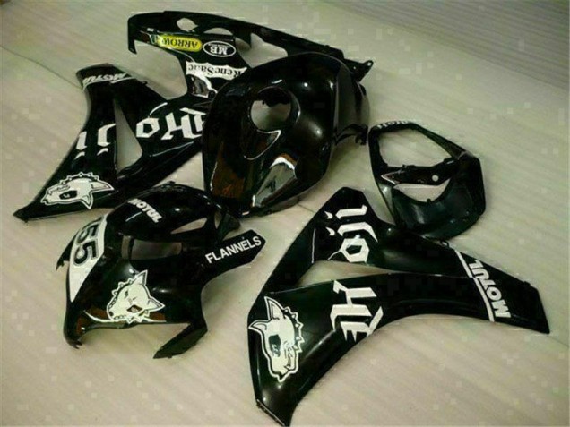 2008-2011 Black Honda CBR1000RR Motorcycle Replacement Fairings UK Stores 2008-2011 Black Honda CBR1000RR Motorcycle Replacement Fairings UK Stores