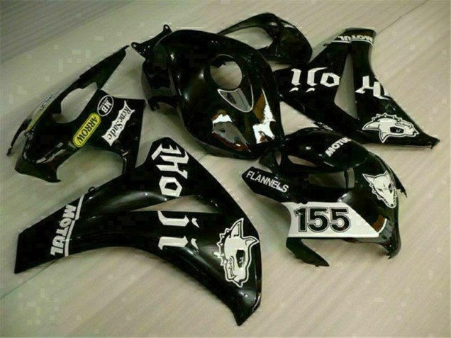 2008-2011 Black Honda CBR1000RR Motorcycle Replacement Fairings UK Stores 2008-2011 Black Honda CBR1000RR Motorcycle Replacement Fairings UK Stores
