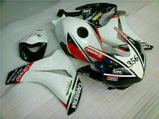 2008-2011 White Black Honda CBR1000RR Motorcylce Fairings & Plastics UK Stores 2008-2011 White Black Honda CBR1000RR Motorcylce Fairings & Plastics UK Stores