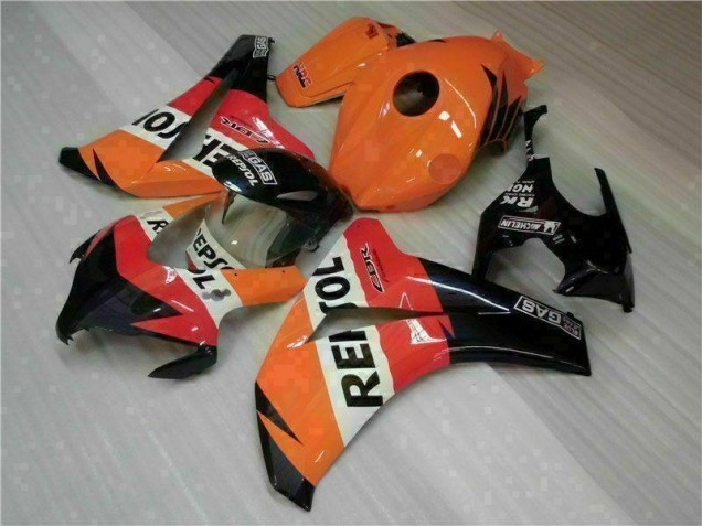 2008-2011 Orange Repsol Honda CBR1000RR Motorcycle Fairings UK Stores 2008-2011 Orange Repsol Honda CBR1000RR Motorcycle Fairings UK Stores