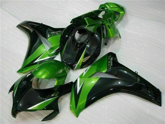 2008-2011 Green Black Honda CBR1000RR Motorbike Fairings UK Stores 2008-2011 Green Black Honda CBR1000RR Motorbike Fairings UK Stores