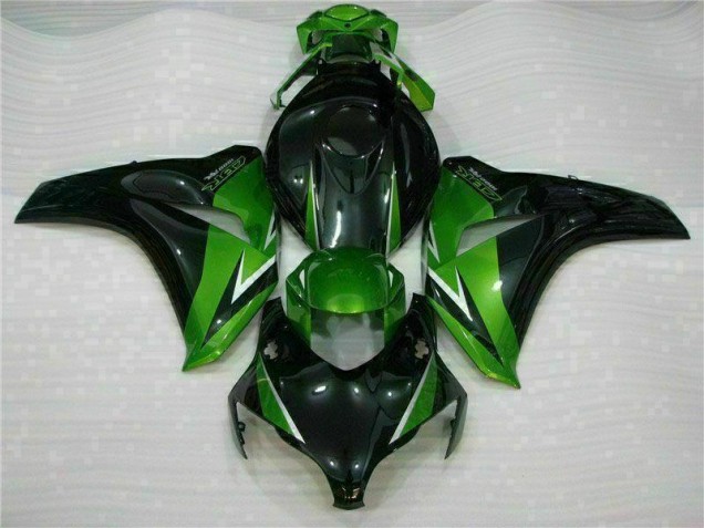 2008-2011 Green Black Honda CBR1000RR Motorbike Fairings UK Stores 2008-2011 Green Black Honda CBR1000RR Motorbike Fairings UK Stores